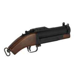 King Arms M79 Sawed-Off Airsoft Grenade Launcher - Full Metal, Real Wood