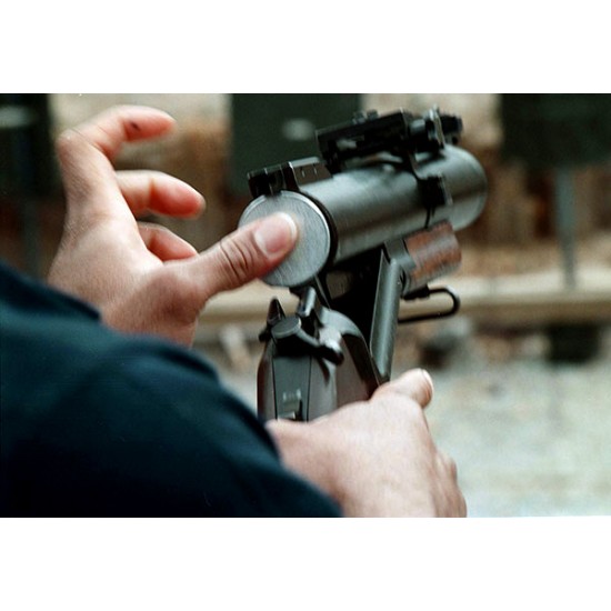 King Arms M79 Sawed-Off Airsoft Grenade Launcher - Full Metal, Real Wood
