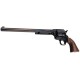 King Arms Colt SAA .45 Buntline Special V2 Gas Revolver - Electroplating Black