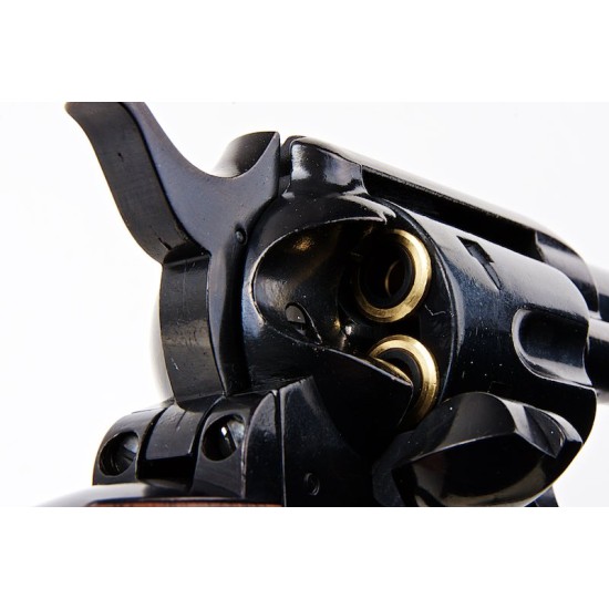 King Arms Colt SAA .45 Buntline Special V2 Gas Revolver - Electroplating Black