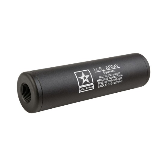 King Arms Lightweight Slim Alloy Dummy Silencer - US ARMY