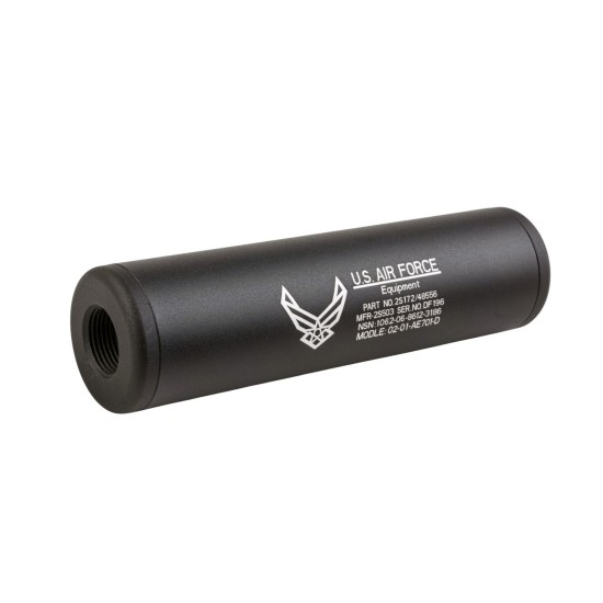 King Arms Lightweight Slim Alloy Dummy Silencer - US AIR FORCE