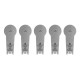 Madbull Airsoft IPSC Aluminum Classic Popper Target (5-pack)
