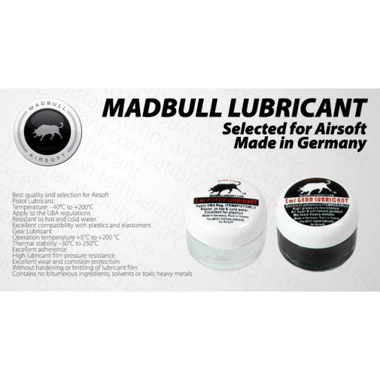Madbull Gear & Piston Lubricant Maintenance Set