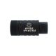 Madbull x Noveske KFH Airsoft "Flaming Pig" Amplifier Muzzle - 14mm CCW, Black