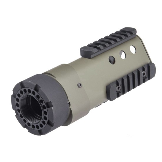 Madbull PRI 7" Delta GEN III Polymer Handguard for M4 AEG / GBB - OD