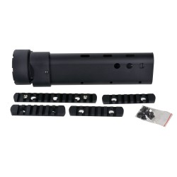 Madbull PRI 9" Delta GEN III Polymer Handguard for M4 AEG / GBB - Black