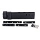 Madbull PRI 9" Delta GEN III Polymer Handguard for M4 AEG / GBB - Black