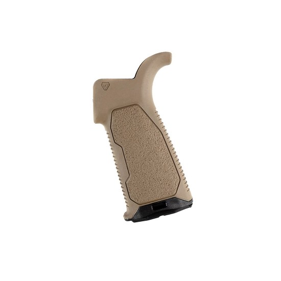 Strike Industries Overmolded Enhanced Pistol Grip for M4 GBB - 15 Degree, FDE