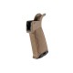 Strike Industries Overmolded Enhanced Pistol Grip for M4 GBB - 15 Degree, FDE