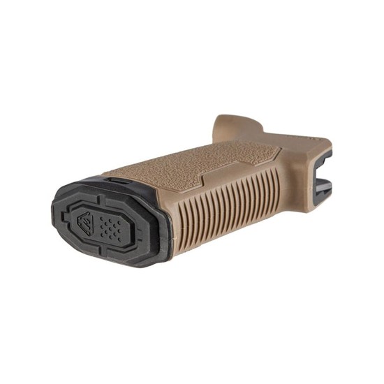 Strike Industries Overmolded Enhanced Pistol Grip for M4 GBB - 15 Degree, FDE