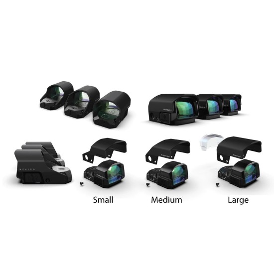 Hexion Tech SEEKER Pistol Optic with Multi-Reticle, 30K Battery Life