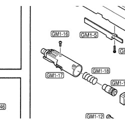 TOKYO MARUI 1911 ORIGINAL PART GM1-17 - NOZZLE