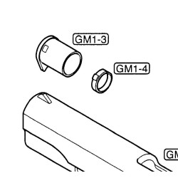 TOKYO MARUI 1911 ORIGINAL PART GM1-3 - BARREL BUSHING