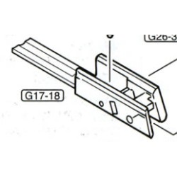 TOKYO MARUI G17 ORIGINAL PARTS(G17-18)- INSIDE FRAME