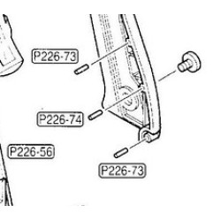 TOKYO MARUI P226 REPLACEMENT PART P226-74 - GRIP PIN