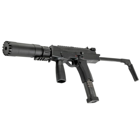 Maruyama MP-IX Gas Blowback Submachine Pistol - Suppressor Edition