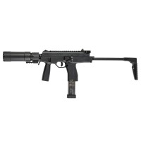 Maruyama MP-IX Gas Blowback Submachine Pistol - Suppressor Edition