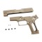 Guarder Aluminum Slide & Frame for Marui P226 MK25 Navy (2010 Ver) - Tan