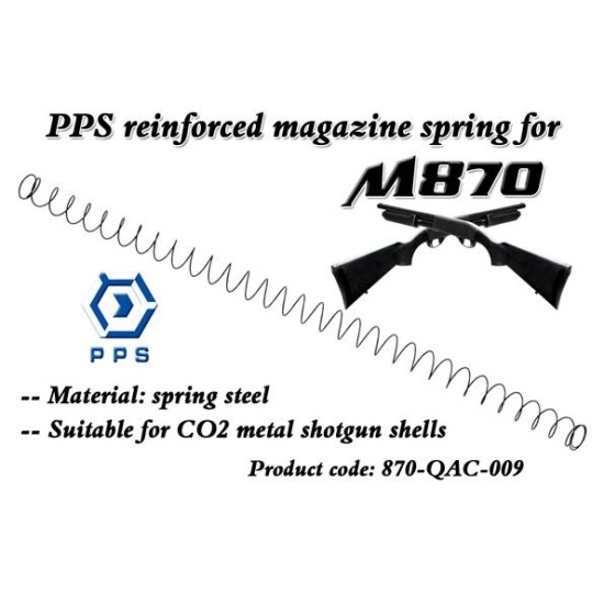 PPS REINFORCED MAGAZINE SPRING FOR PPS M870 SHOTGUN