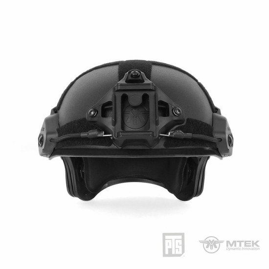 PTS MTEK Licensed - FLUX Training Helmet - Black