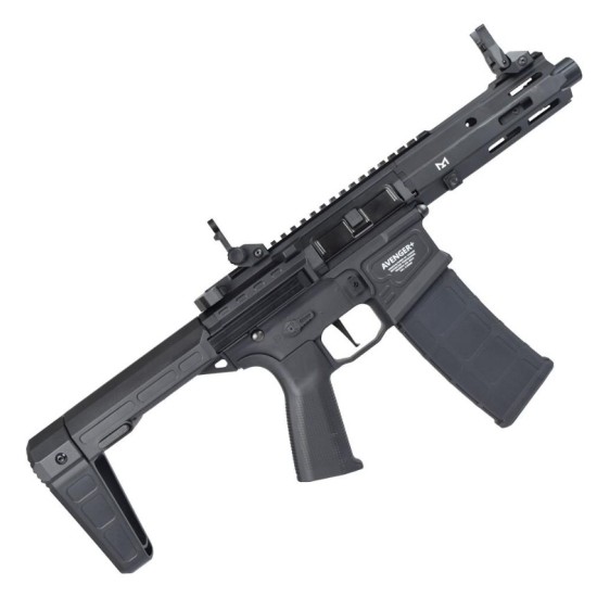 Poseidon x CSI AVENGER+ QRF M4 AEG with BT ETU & Tracer - Black