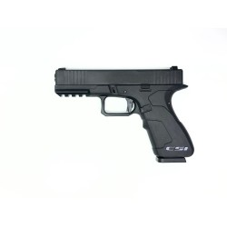 Poseidon x CSI XO-17 Optic-Ready Gas Blowback Pistol - Black