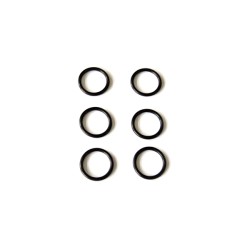 SHS Airsoft Soft Rubber Piston Head O-Ring - Set of 6