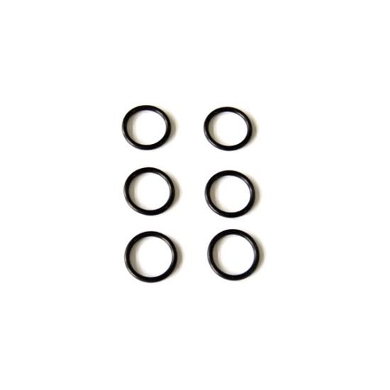 SHS Airsoft Soft Rubber Piston Head O-Ring - Set of 6
