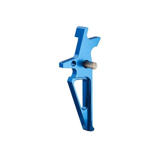 SHS CNC Speed Flat Skeleton Trigger for M4 AEG - Blue