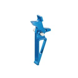 SHS CNC Speed Flat Skeleton Trigger for M4 AEG - Blue