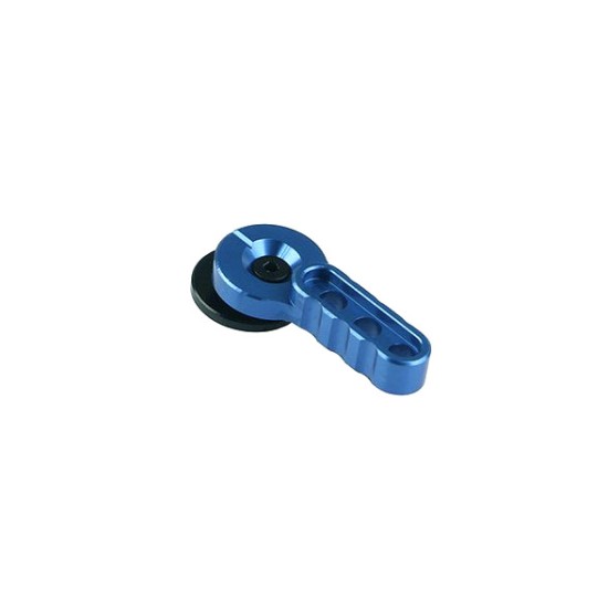 SHS CNC Aluminium M4 AEG Single Selector - Blue