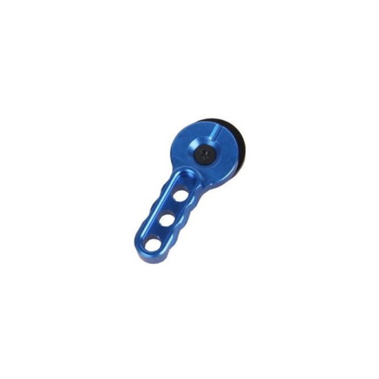 SHS CNC Aluminium M4 AEG Single Selector - Blue