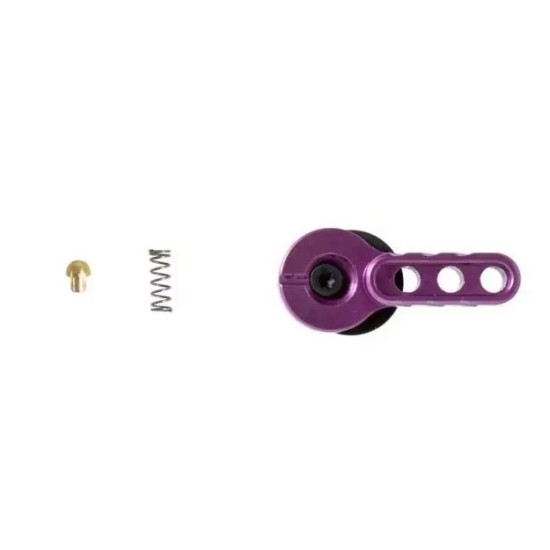 SHS CNC Aluminium M4 AEG Single Selector - Purple