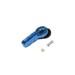 SHS CNC Aluminium M4 AEG Single Selector - Blue