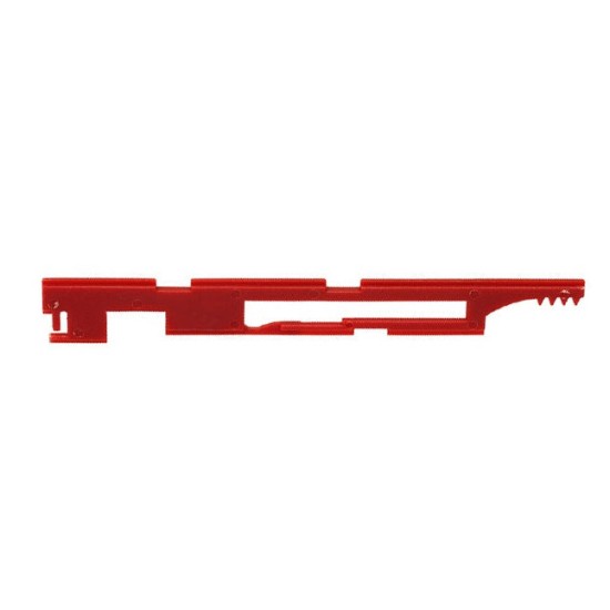 SHS Reinforced Selector Plate for Version 3 Gearbox - Red