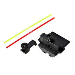 PPS TM G17 CNC Front & Rear Sight Set with Fiber Optic