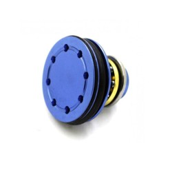 SHS CNC Aluminum Piston Head with Double Seal for Gearbox Ver 2/3 - Blue