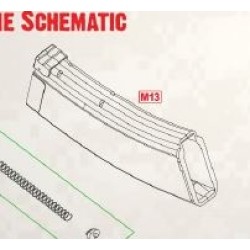 SRC AK REPLACEMENT PART - MAGAZINE BASE