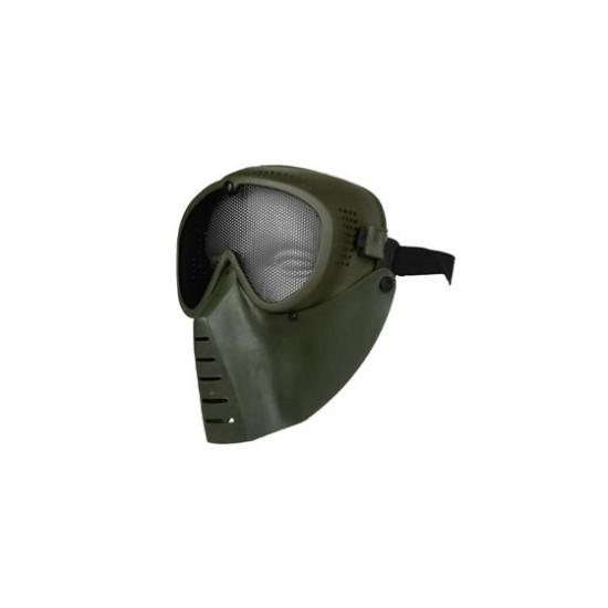SRC AIRSOFT MESH MASK - GREEN ( MADE IN TAIWAN )