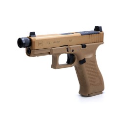Umarex x SRC Glock 19X MOS Gas Blowback Pistol - Threaded w/ Optic Plates