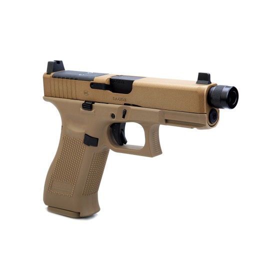 Umarex x SRC Glock 19X MOS Gas Blowback Pistol - Threaded w/ Optic Plates