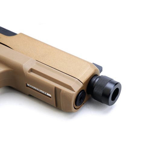 Umarex x SRC Glock 19X MOS Gas Blowback Pistol - Threaded w/ Optic Plates