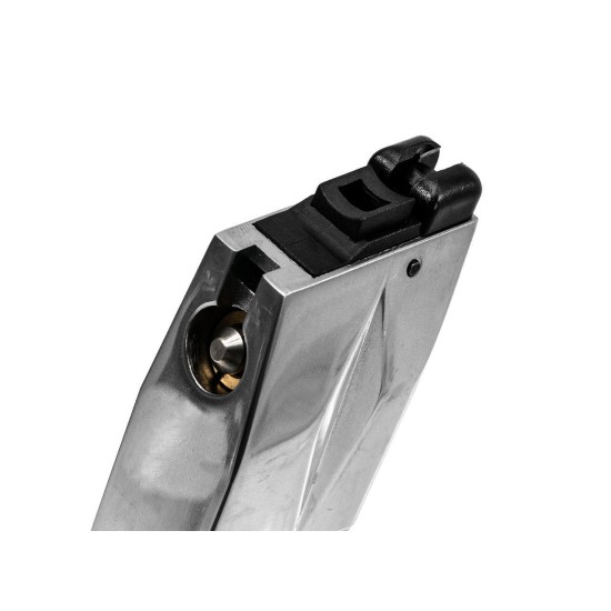 SRC SR92 / M92 Fusion 23rd V2 Green Gas Magazine - Dark Silver