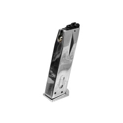 SRC SR92 / M92 Fusion 23rd V2 Green Gas Magazine - Dark Silver