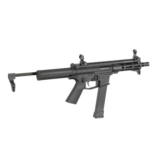 S&T x EMG Angstadt Arms 6" UDP-9 Full Metal G3 AEG - Black