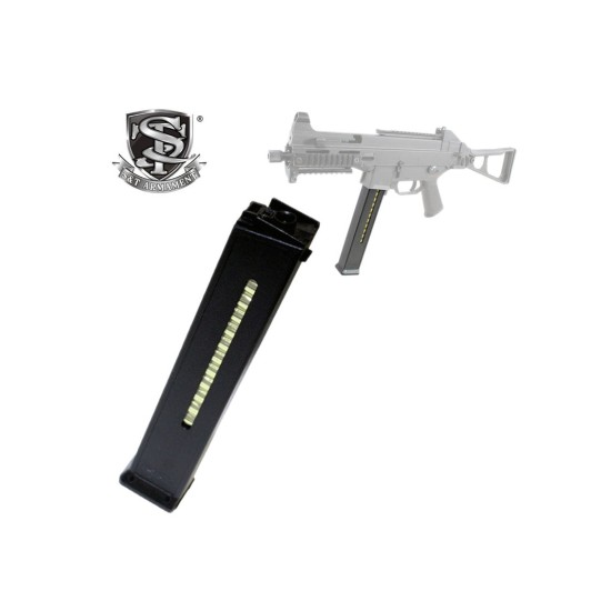 S&T UMP45 420rds High-Cap AEG Magazine with Dummy Round Window