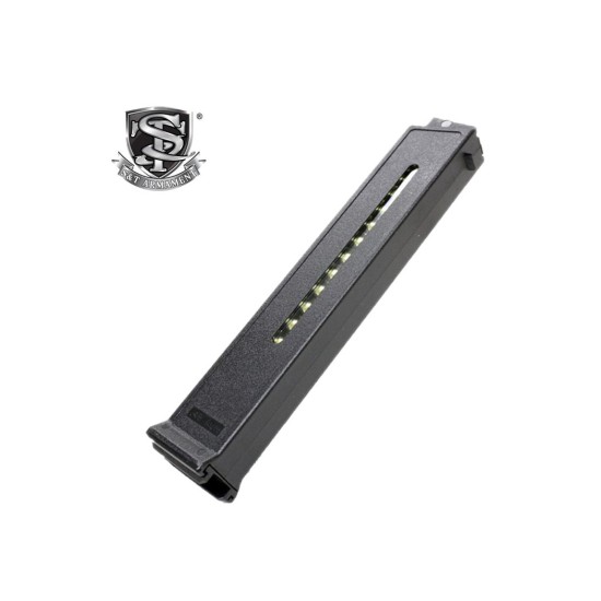 S&T UMP45 420rds High-Cap AEG Magazine with Dummy Round Window