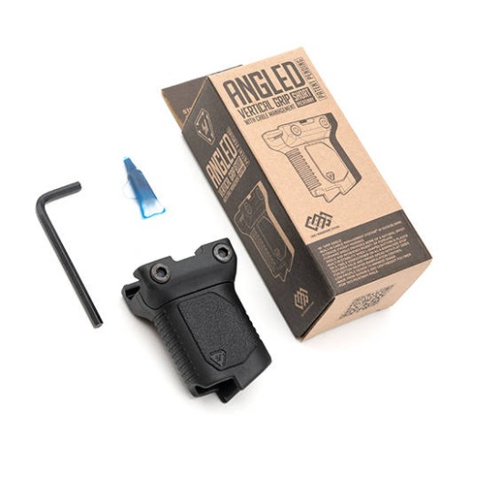 Strike Industries Short Angled Grip with Cable Management for 1913 Picatinny - BK