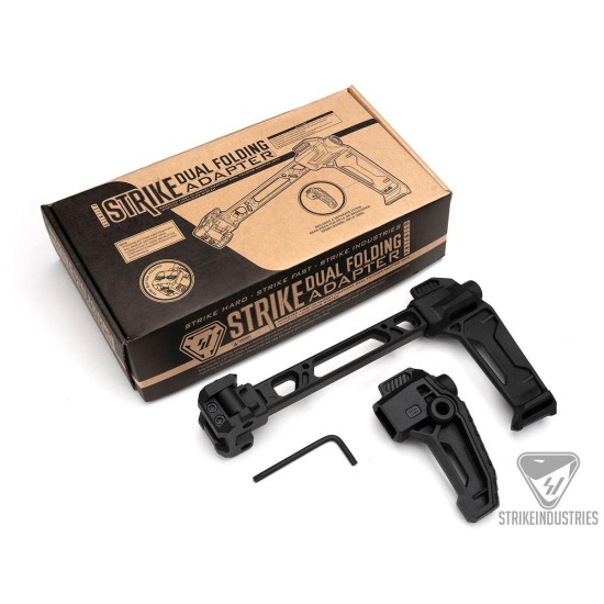 Strike Industries Dual Folding Stock  and Bracer for 1913 Systems